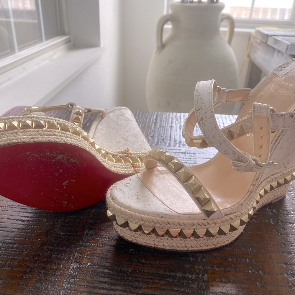 Louboutin Wedges
